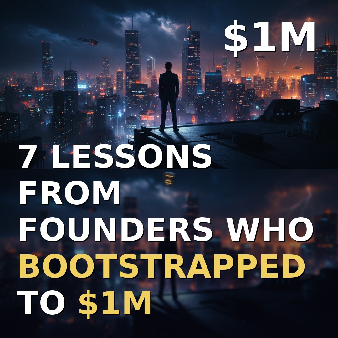 The Micro-SaaS Playbook: 7 Lessons from Founders Who Bootstrapped to $1M
